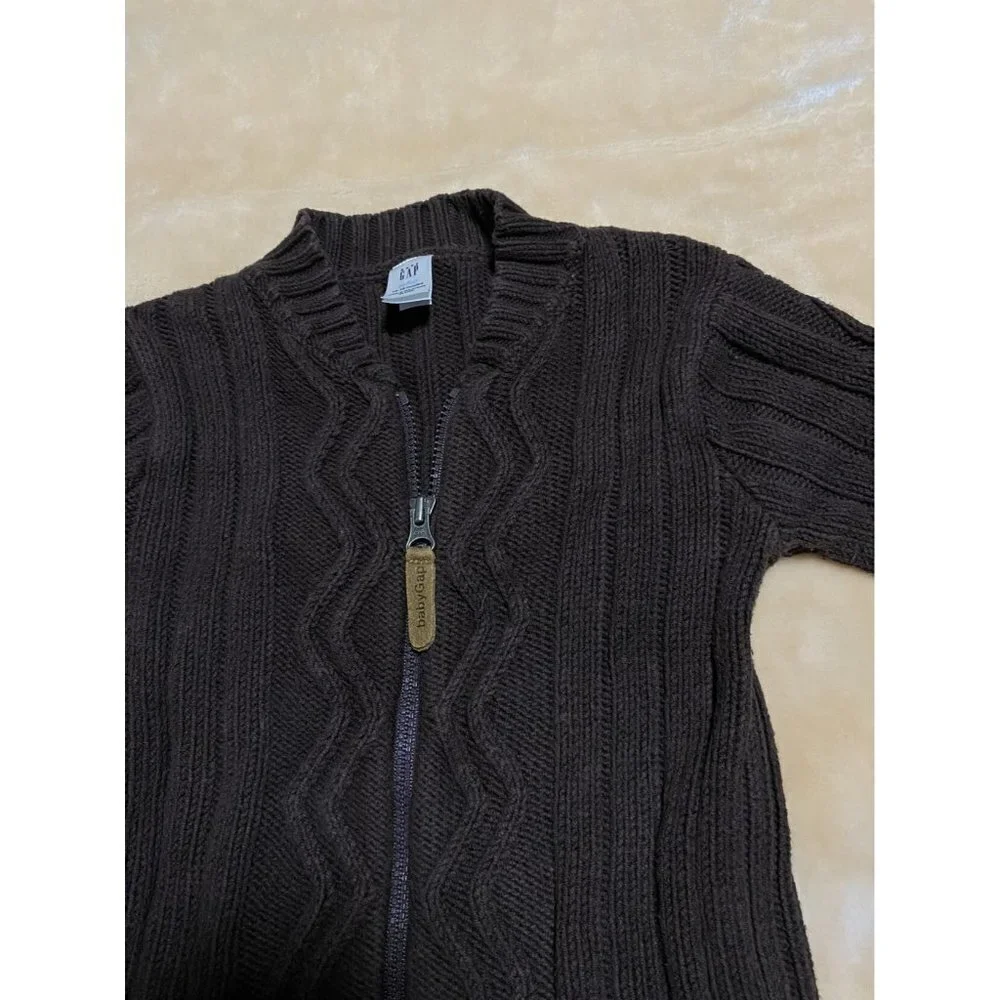 Gap Knit Sweater Cardigan Grandpa Style Infant 12-18 Months